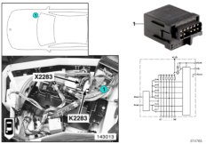 Relay, glow element K2283