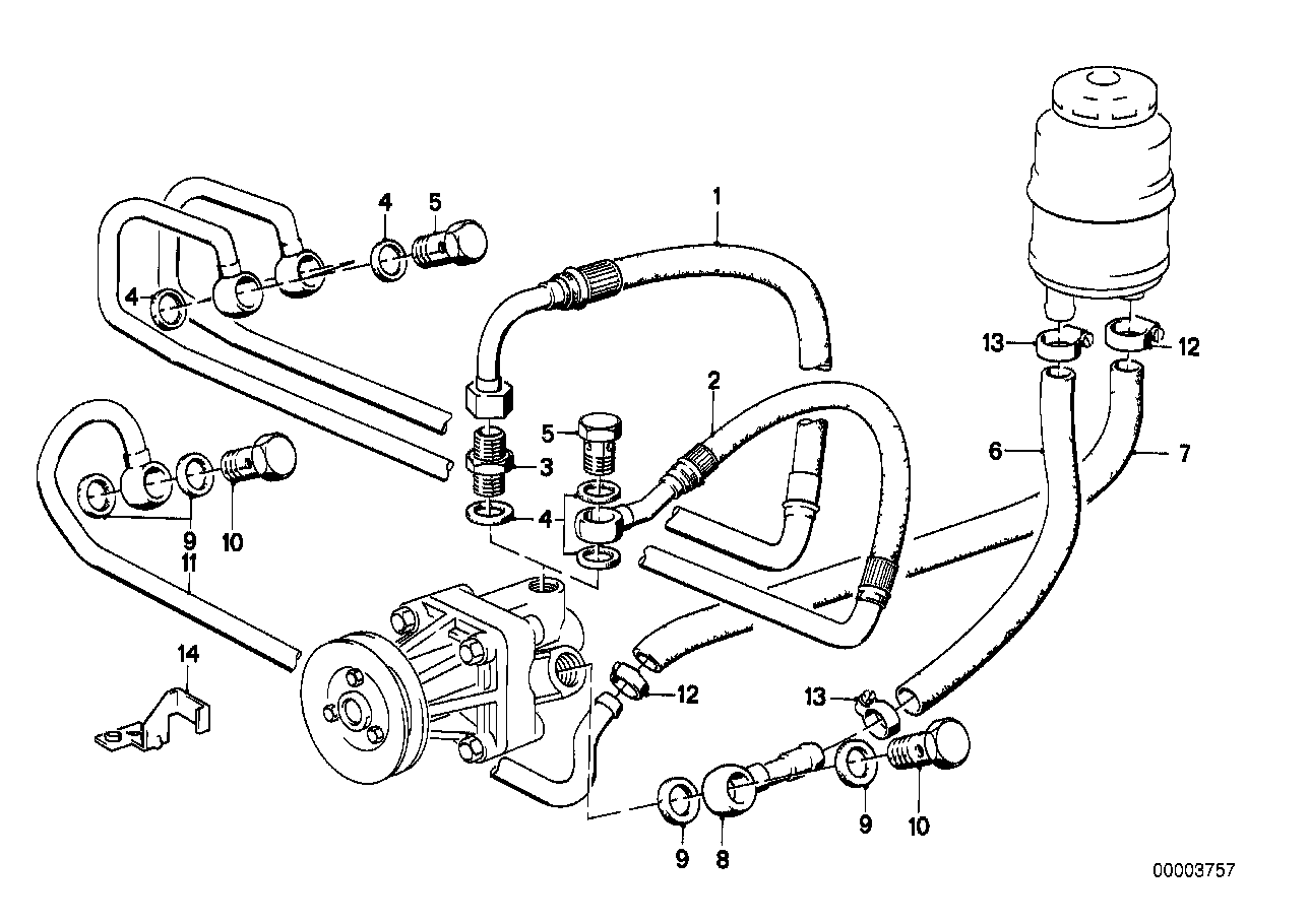 Hydro-besturing-olieleidings