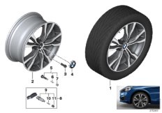 BMW LA wheel, Y-spoke 484 - 18''