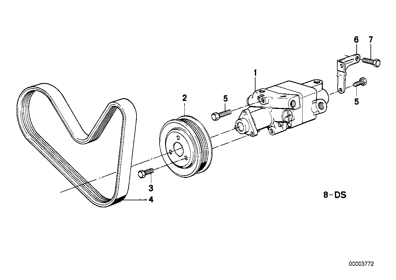 Hydro steering-tandem vane pump