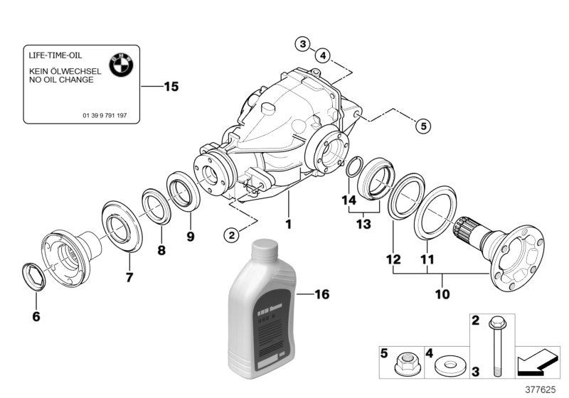 Differential-drive/output