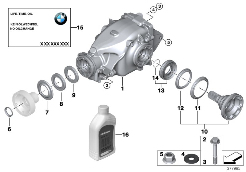 Differential-drive/output