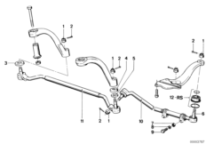 Steering linkage/tie rods