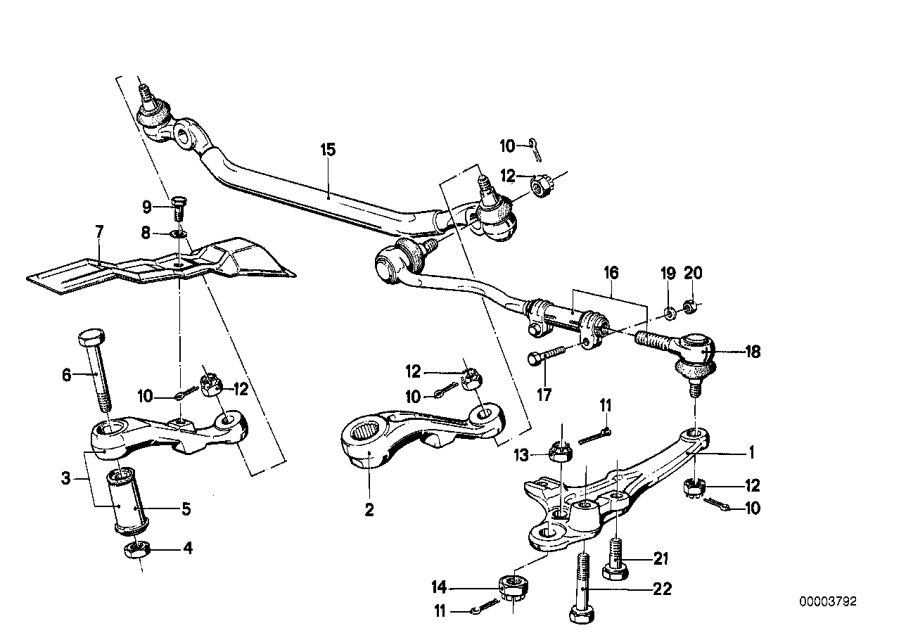 Stuurstang/spoorstang