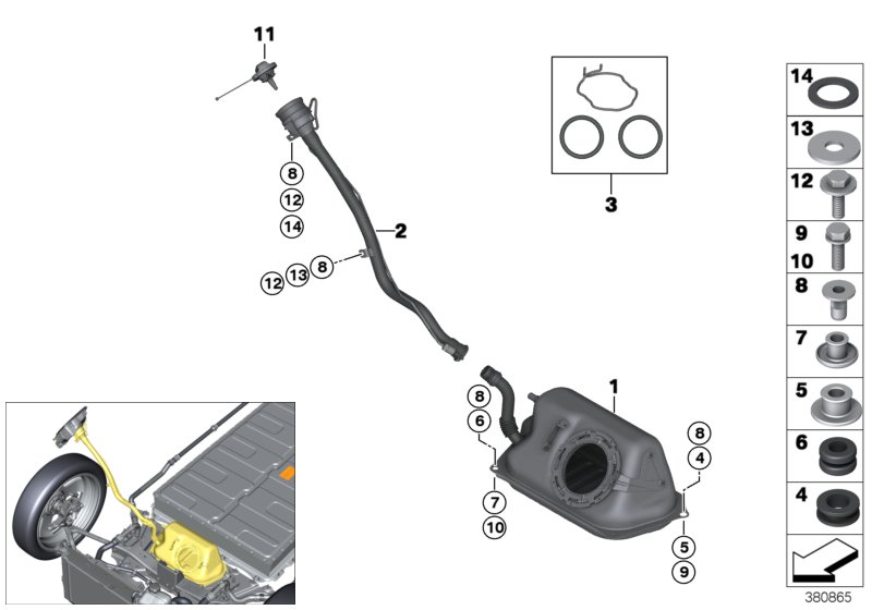 Serbatoio del carburante