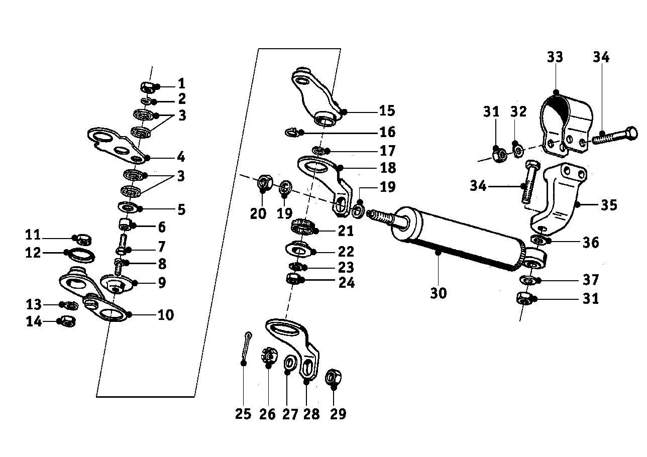 Amortizzatore sterzo