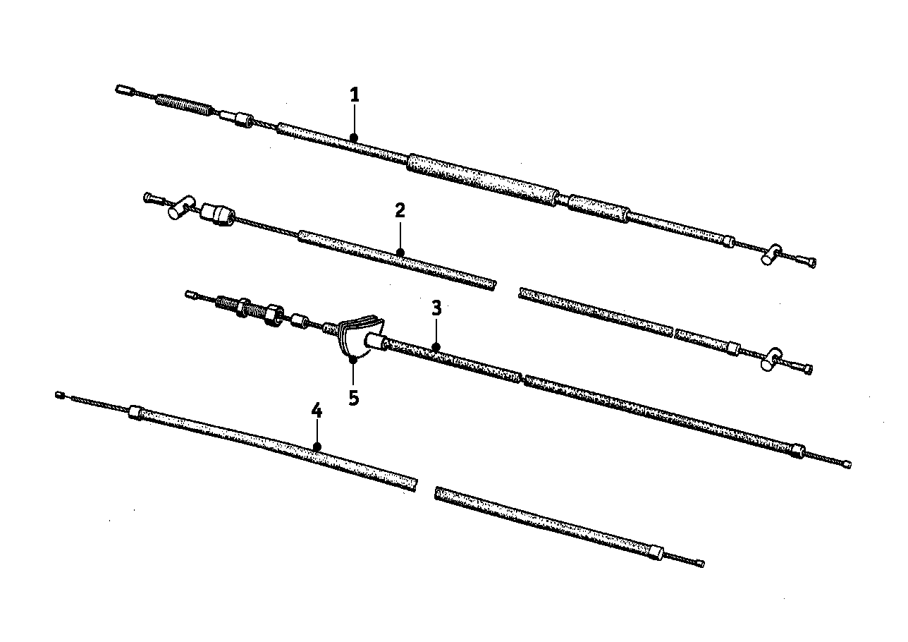 Tirettes à câble