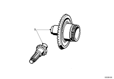 Conjunto de roda de coroa