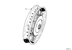 Roue à rayons