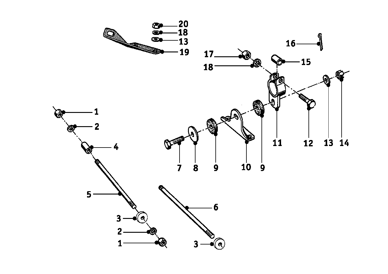 Suspension del motor