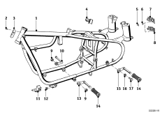 Cuadro de la moto