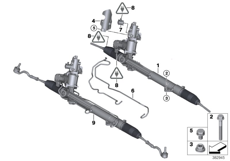 Hydro steering box-Active steering (AFS)