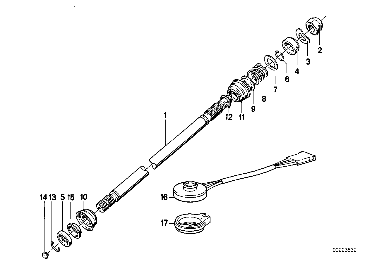 Styrkolonn-raattstang uppe