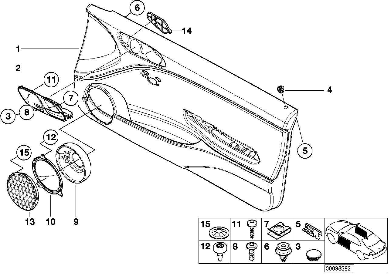 Revestimiento de puerta