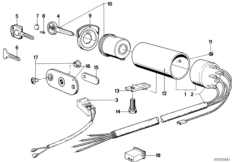 Steering lock/ignition switch