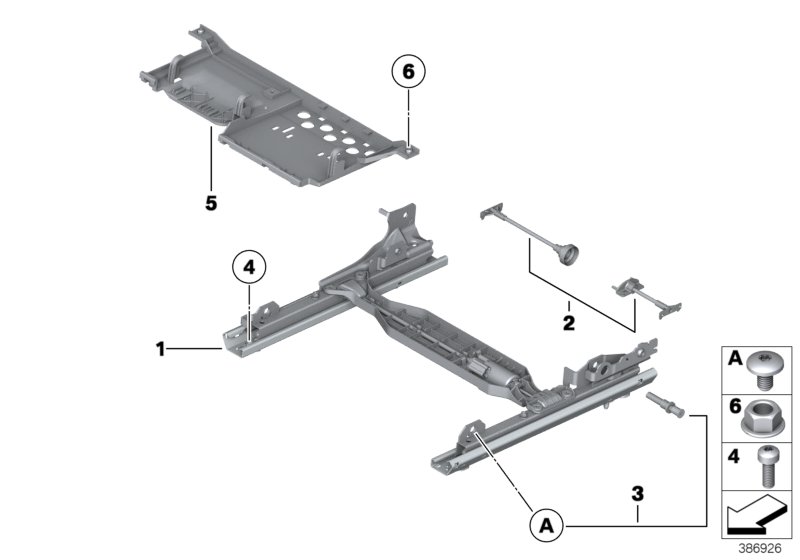 Seat, front, seat frame,individual parts