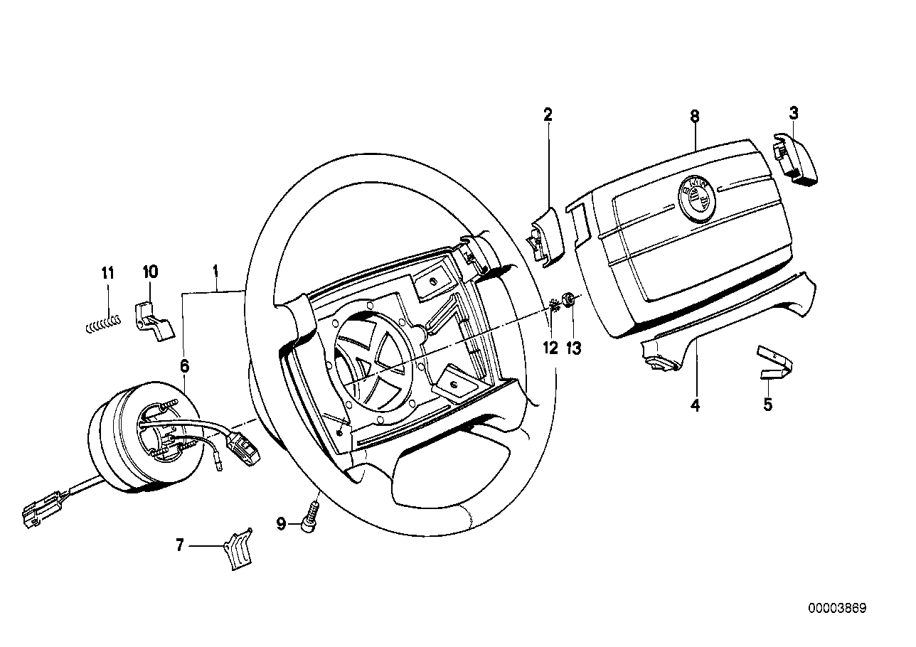 Volante airbag