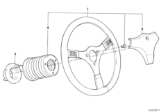 跑车方向盘 M Technic