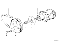 Hydro steering-vane pump