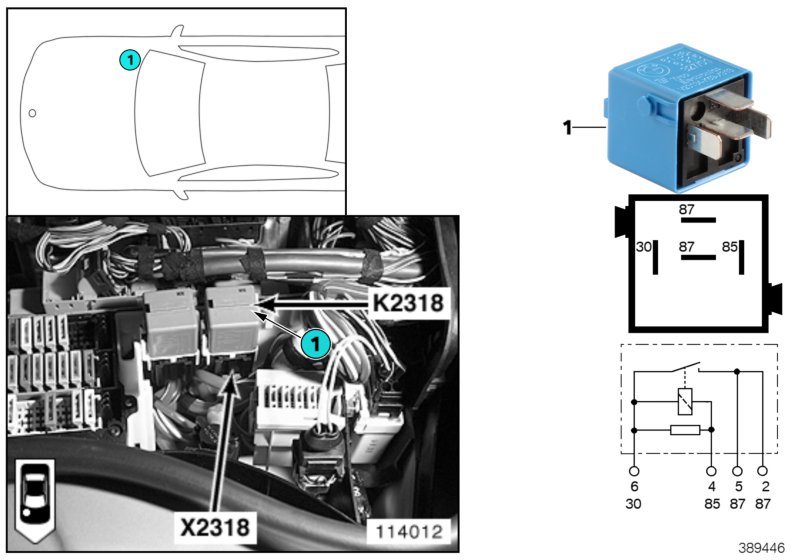 Relay DDE 2 K2318