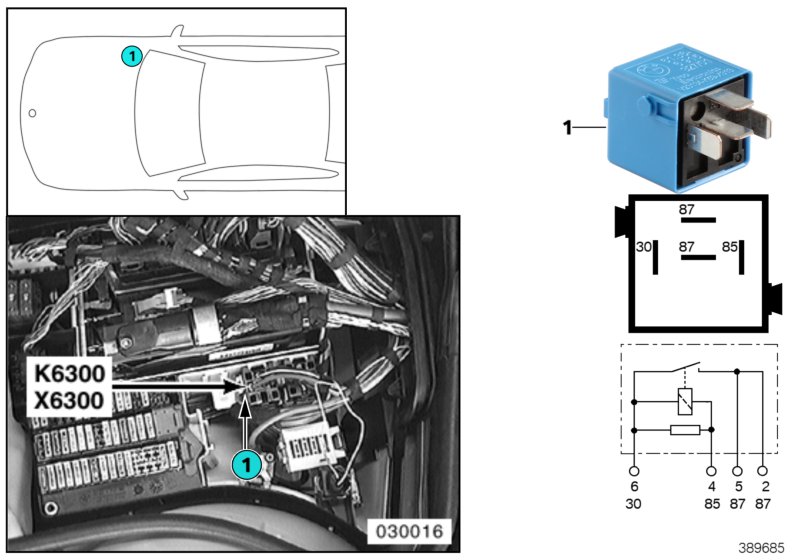 Реле DME K6300