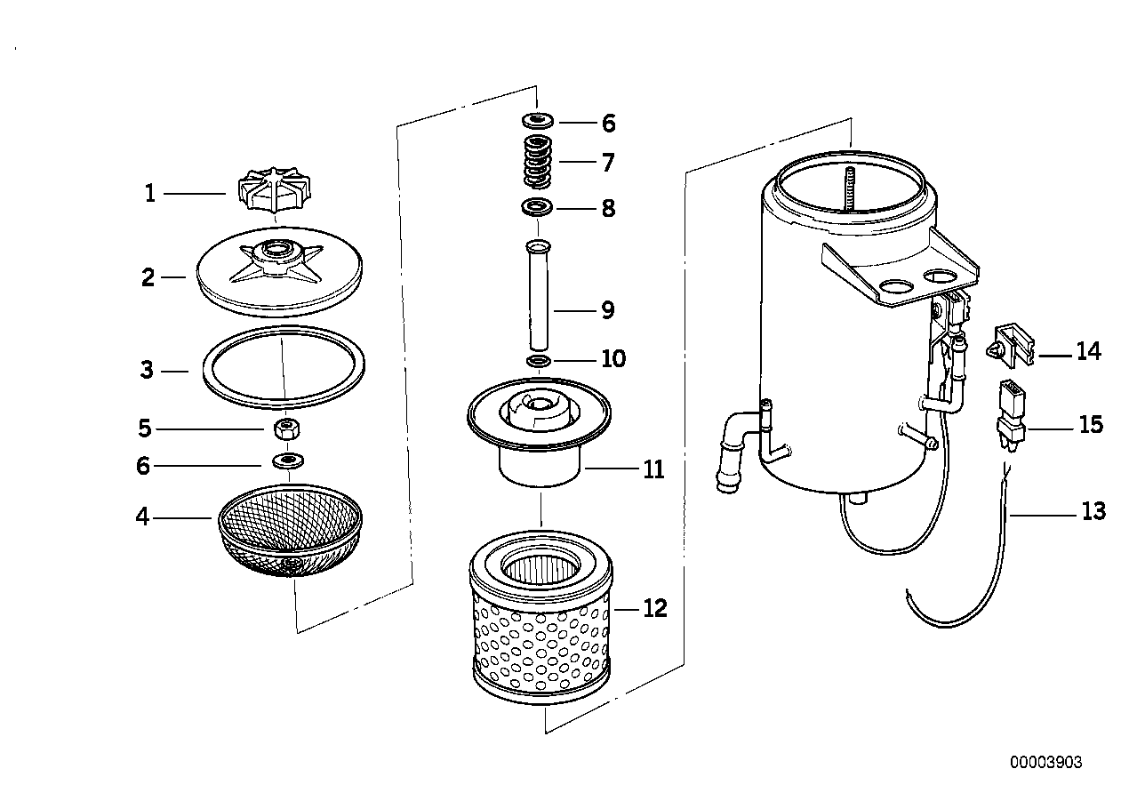 Oliehuis ASC+T/onderdelen