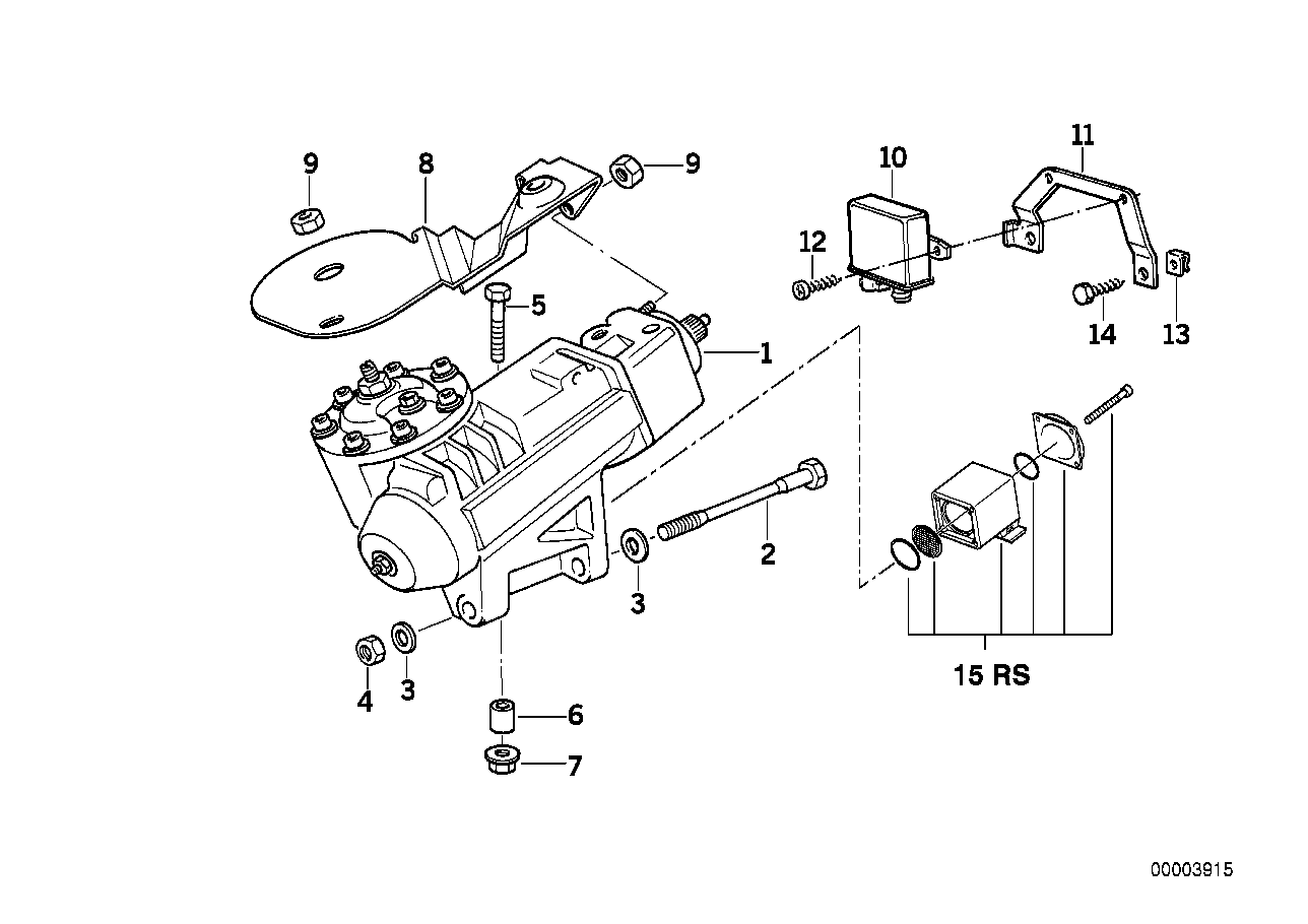 Hydro steering-servotronic