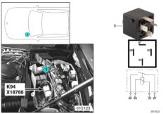 Relé Motor K94