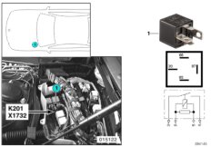 Relais extra ventilateur stand 3 K201