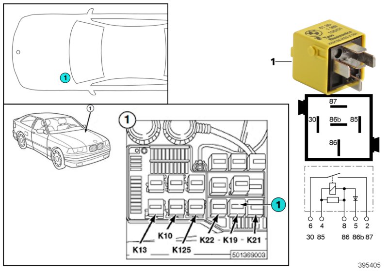 รีเลย์, คอมเพรสเซอร์ปรับอากาศ K19