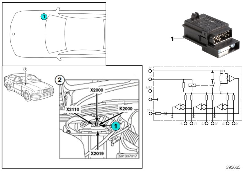 Relé Vela de incandescência K2000