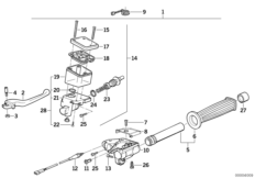 Handle unit, right