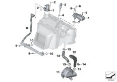 Sist. regulação ralenti/ventilação motor