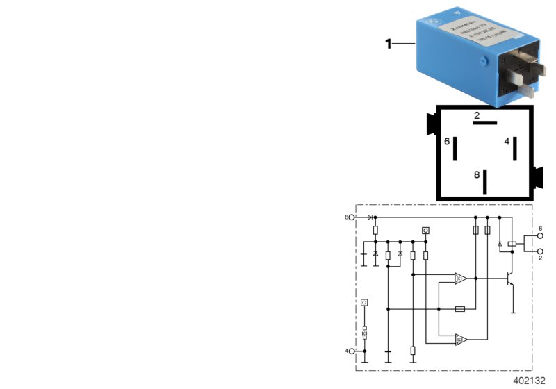 Relè ritardo di attivazione ventilatore