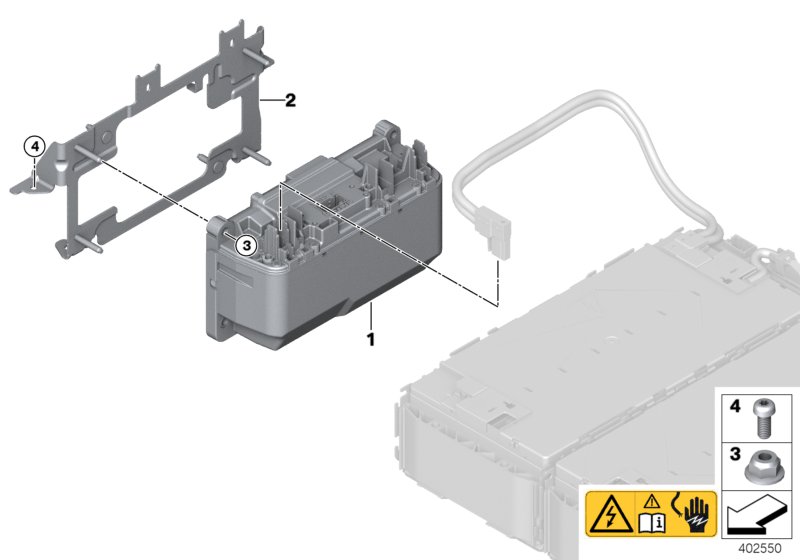 Hochvolt-Batterie Sicherheitsbox