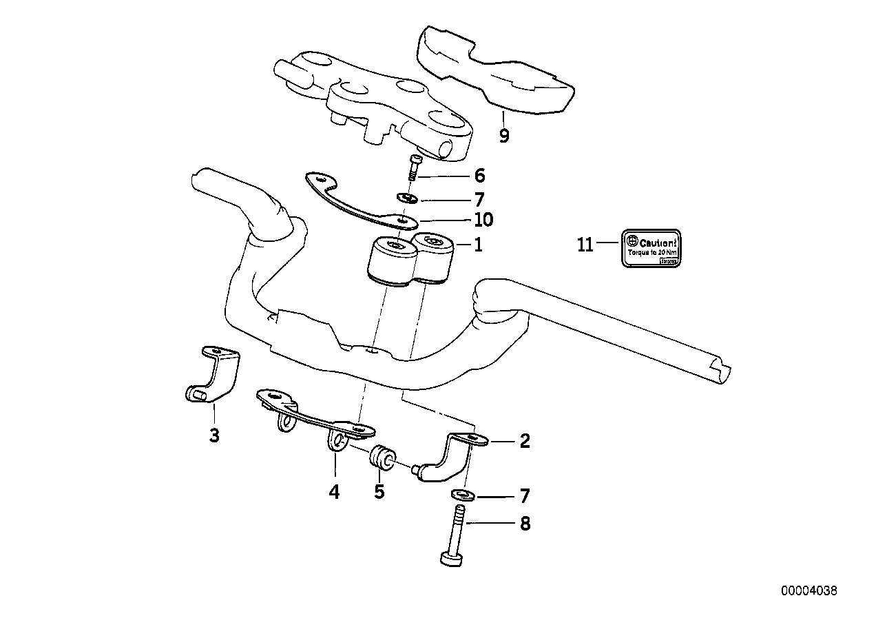 Gidon, Ayarlanabilir/Montaj parçaları