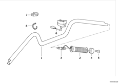 Heated handle at handle-bar