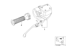 Handbremsarmatur