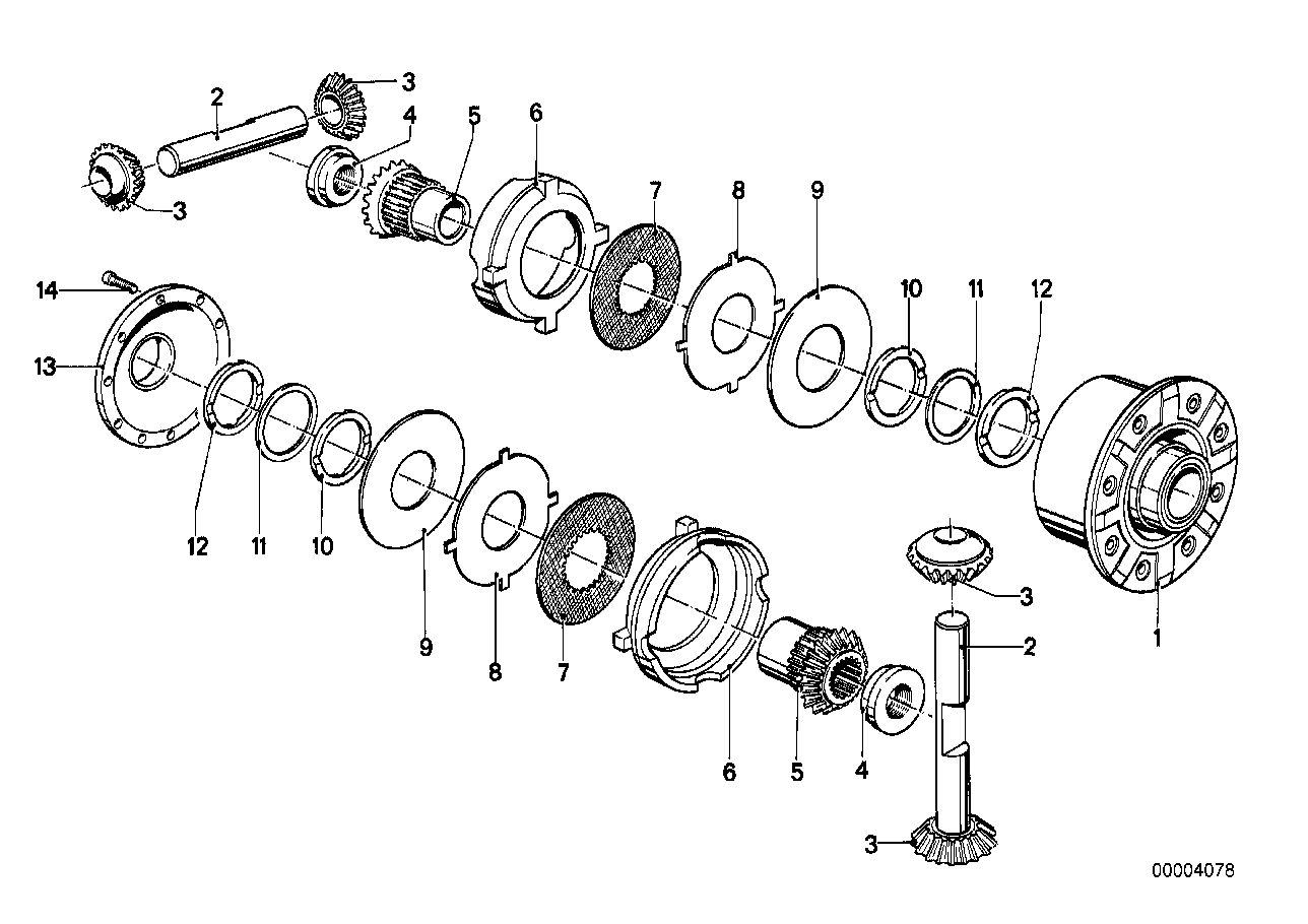 Kilit parçası-Bireysel parçalar