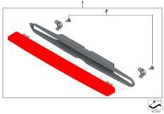 Zusatzbremsleuchte Tourentopcase