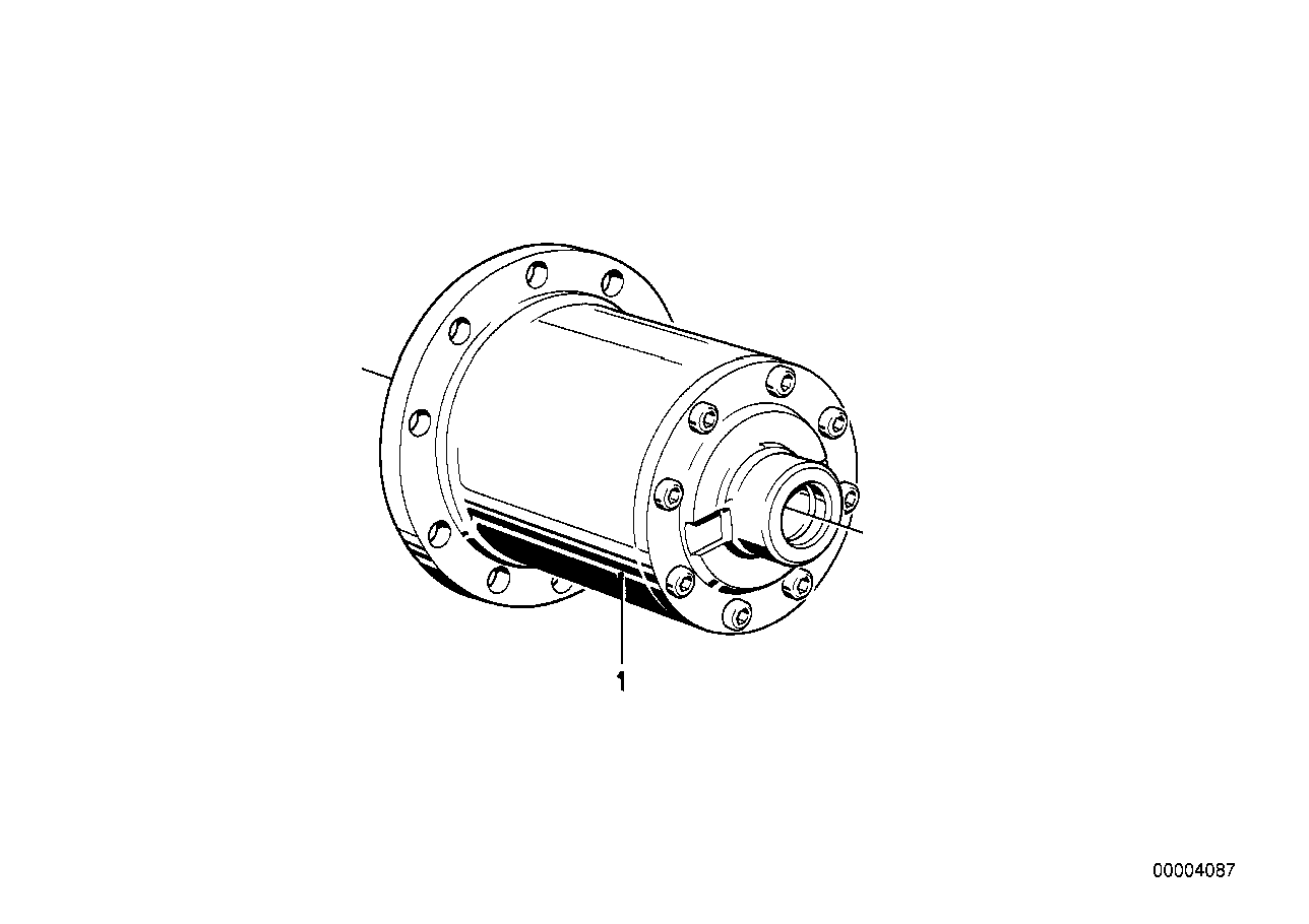 Differential-limited slip diff.unit