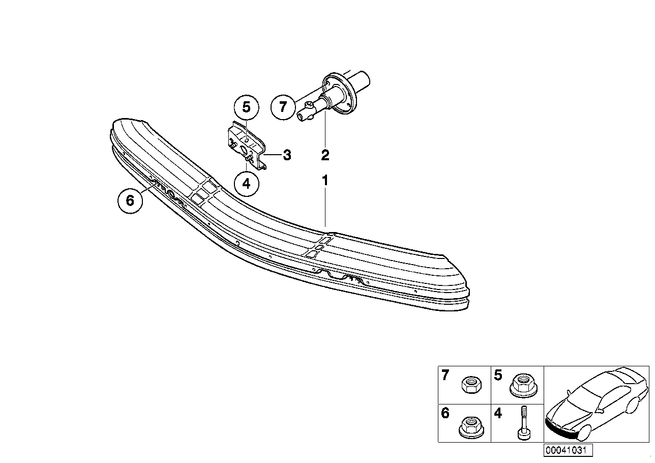 Suporte dianteiro