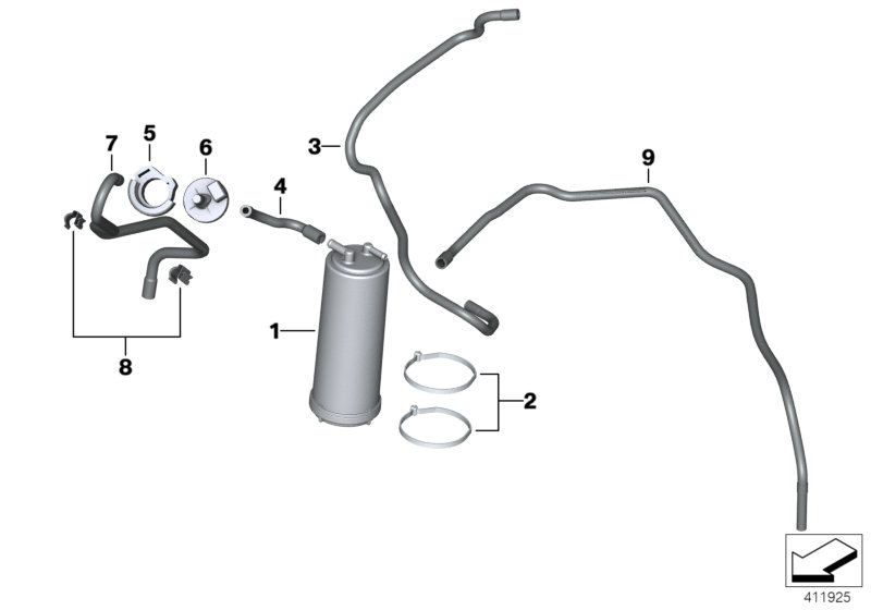 Activated Charcoal Filter/TUBING