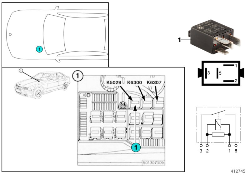 relais sonde lambda K5029