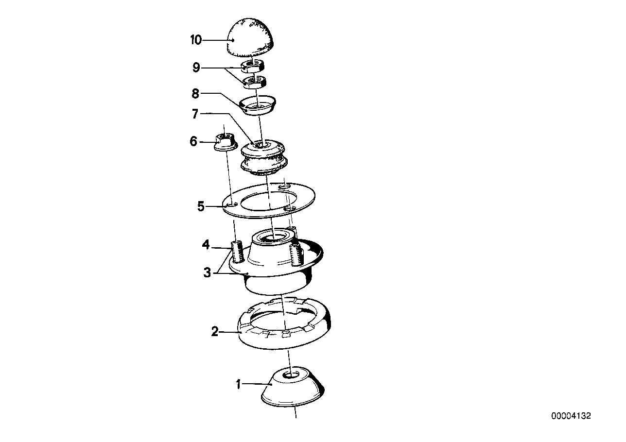 Stoedlager/onderlaag voor veren/aanbouwd