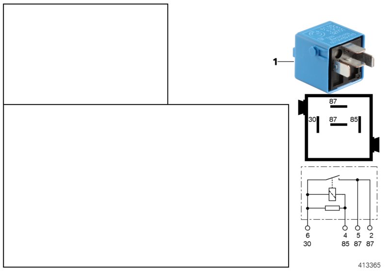 relais chauffage de serrure porte K29y