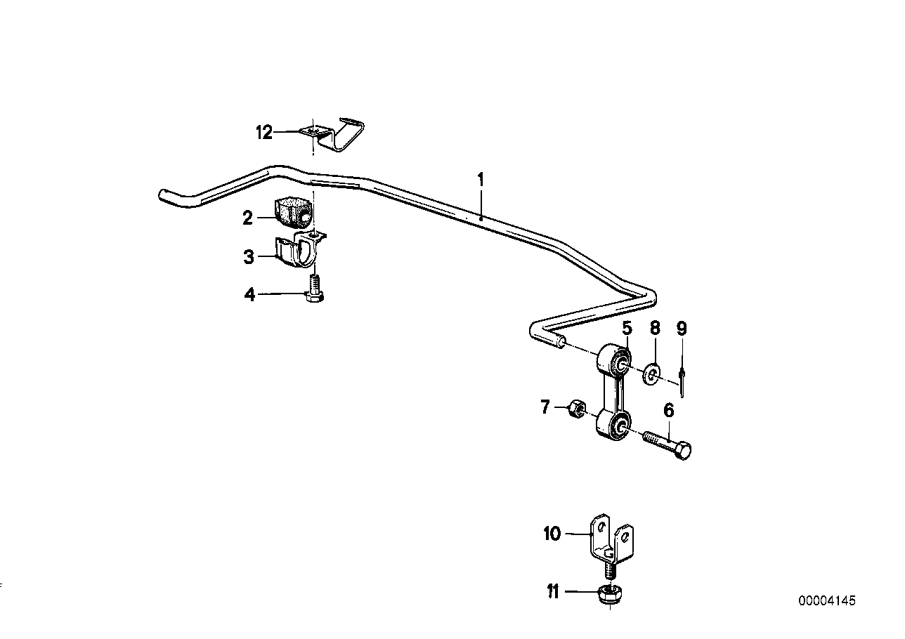 Stabilizer, rear