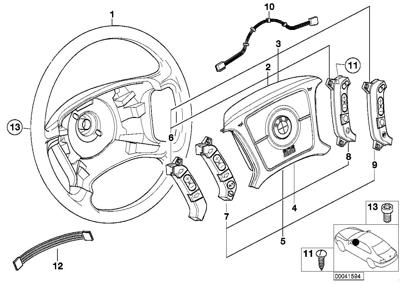 Steering wheel Airbag-Smart multifunct.