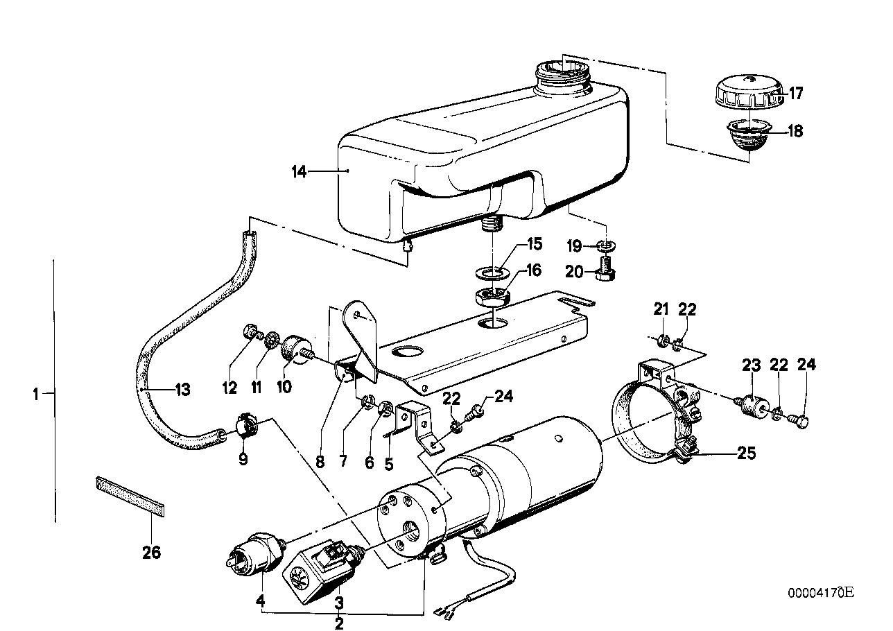 Niveauregulierung/Pumpenaggregat