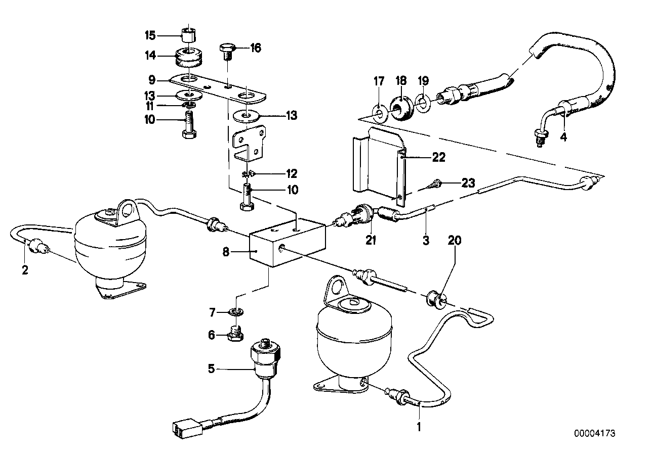 Niveauregelsysteem/bijpings achter